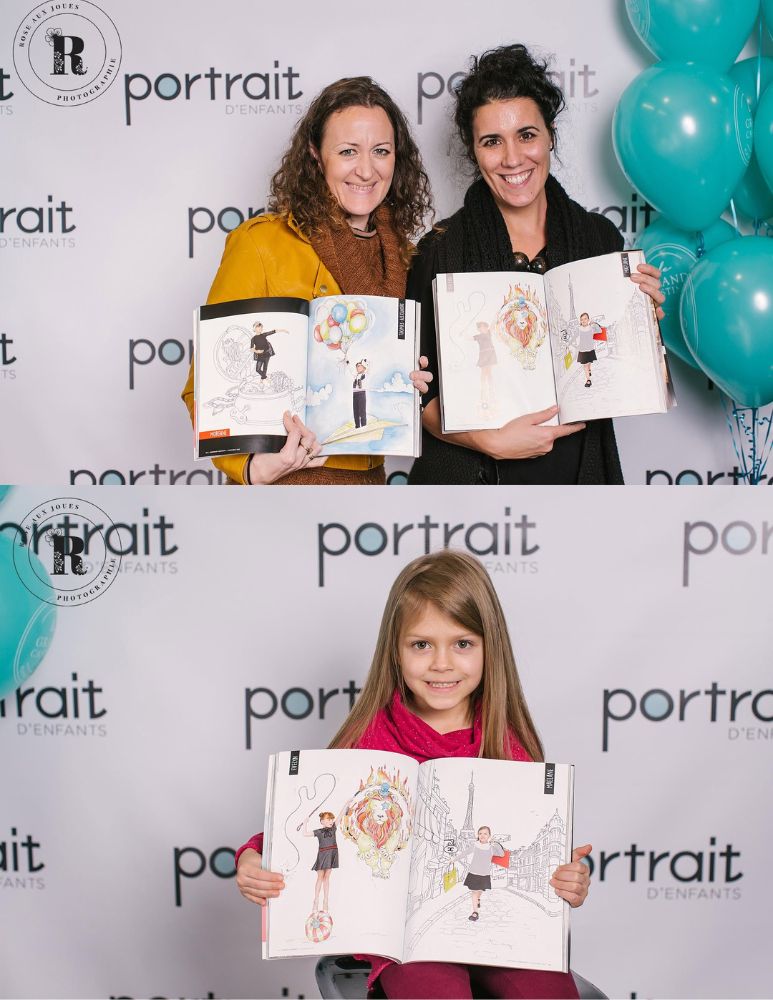 CREATIF POUR LE MAGAZINE PORTRAIT D'ENFANTS